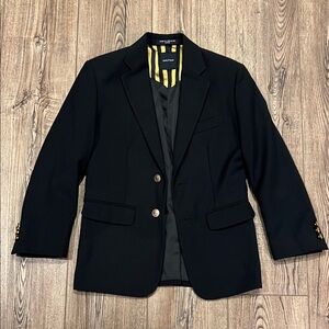 Nautica Boys Navy Blue Blazer with Gold Buttons, size 10.